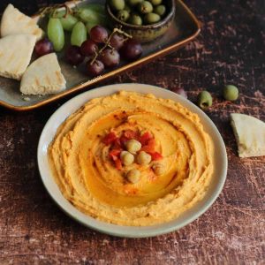 Roasted Red Pepper Hummus