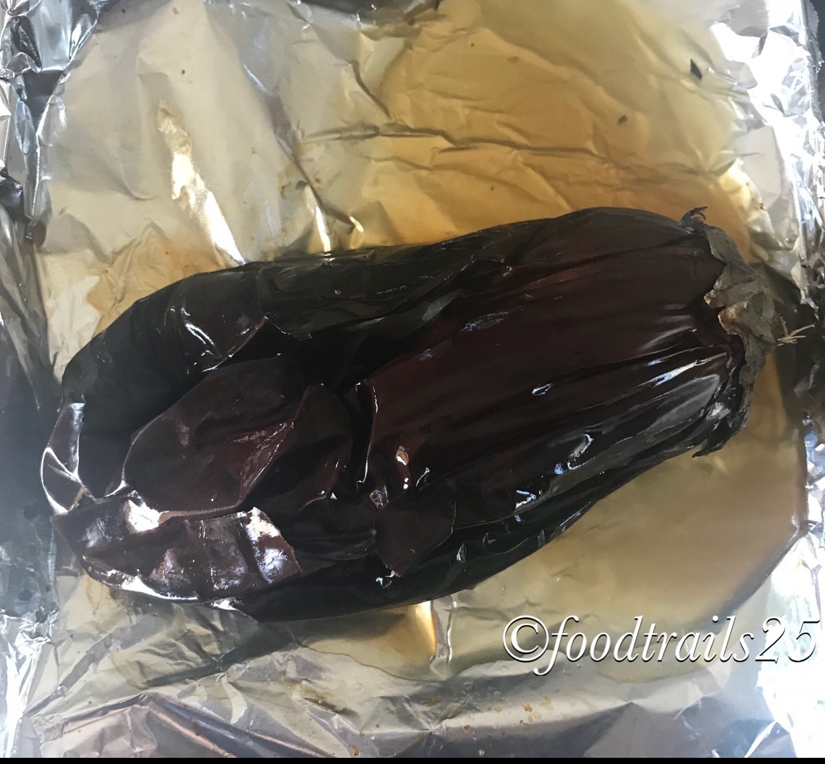 Cooked Brinjal/Eggplant