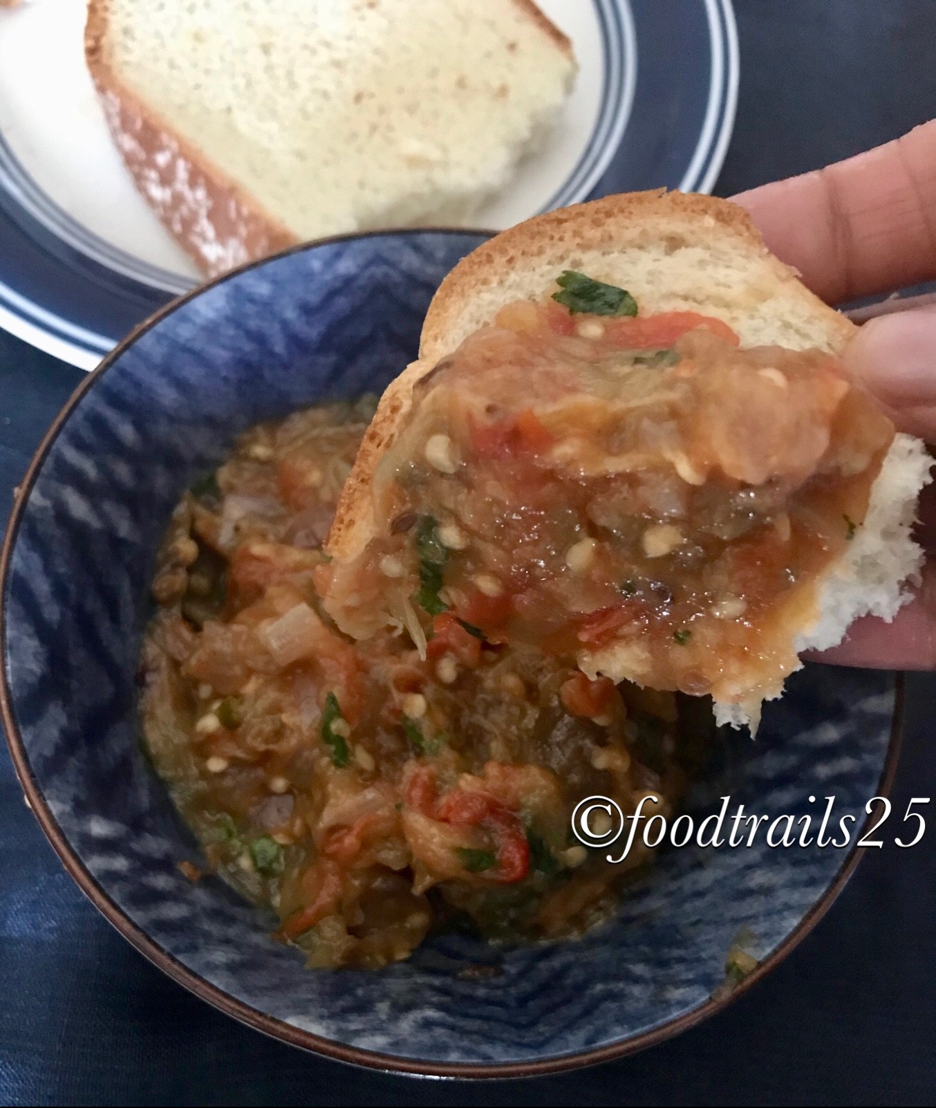 BaiganBhartawithBread