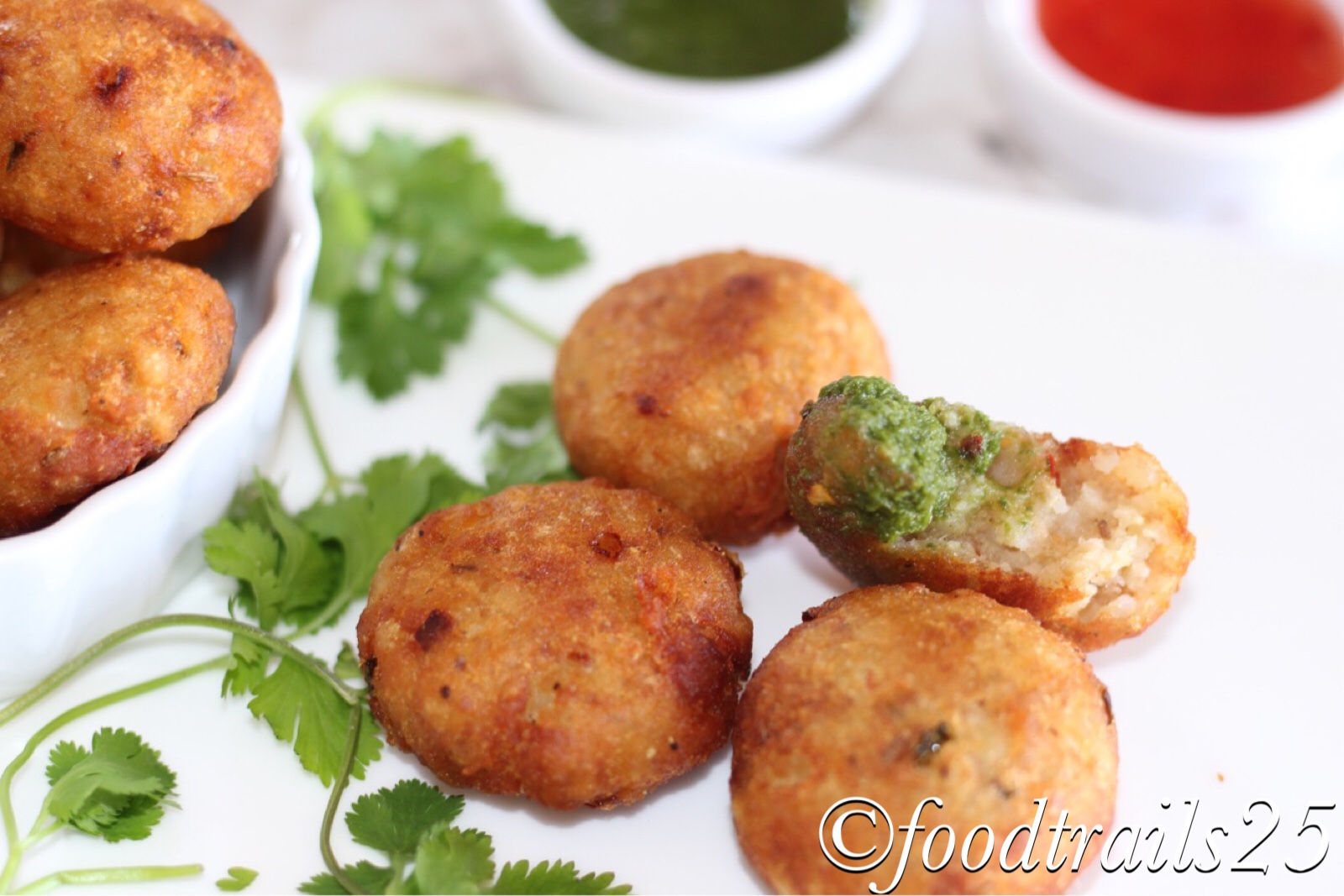 Aloo Poha Cutlets