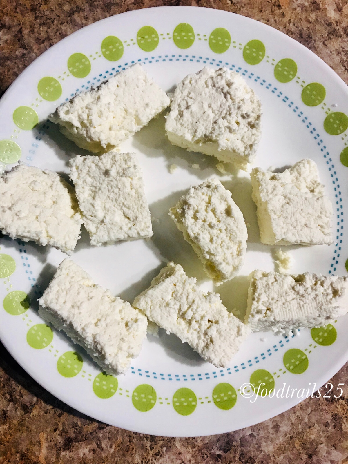 Homemade Paneer/Indian Cottage Cheese
