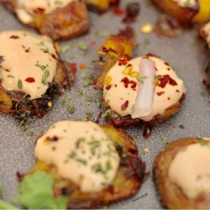 Barbeque Nation style- Cajun Potatoes