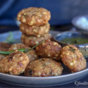Deep Fried Sabudana Vada