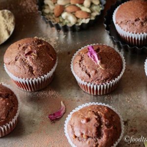 Chocolate Thandai Muffins