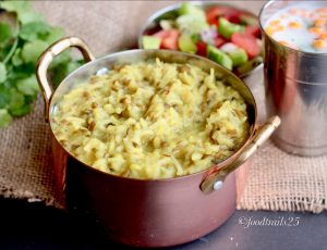 Hari Moong Dal Khichdi