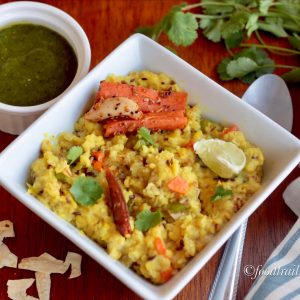 Oats and Moong Dal Khichdi