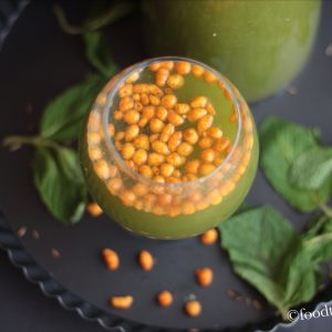 Chilled Jal Jeera with Boondi