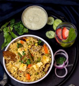 Vegetable Biryani in Instant Pot