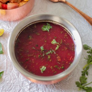 Tomato Beetroot Rasam