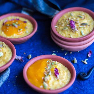 Mango Phirni Recipe Post