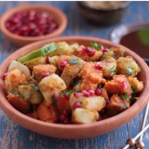 Aloo aur Shakarkandi ki Chaat