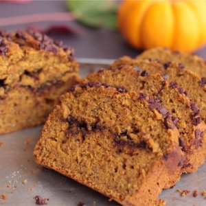 Choco Chips Pumpkin Bread