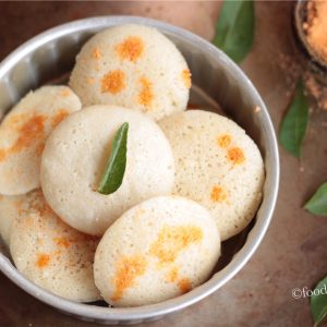 Idli with Idli Rice