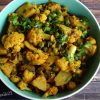 Aloo Gobhi Masala/Indian Spiced Cauliflower and Potatoes