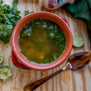 Lemon Coriander Amla Soup