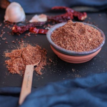 Garlic Flaxseed Chutney/Alsi Ki Chutney