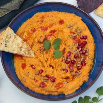 Sweet and Spicy Carrot Hummus
