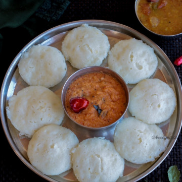 Instant Idli with Cooked riceInstant Idli with Cooked rice