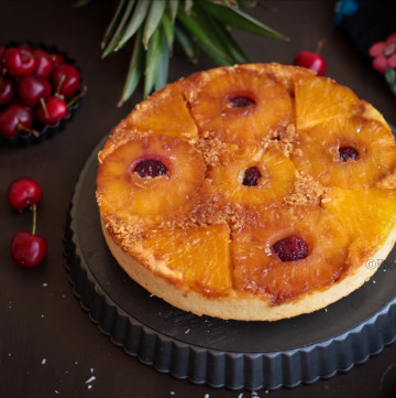 Upside Down Pineapple Cake