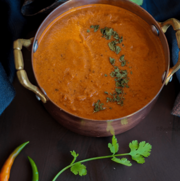 Basic Tikka Masala Base Sauce