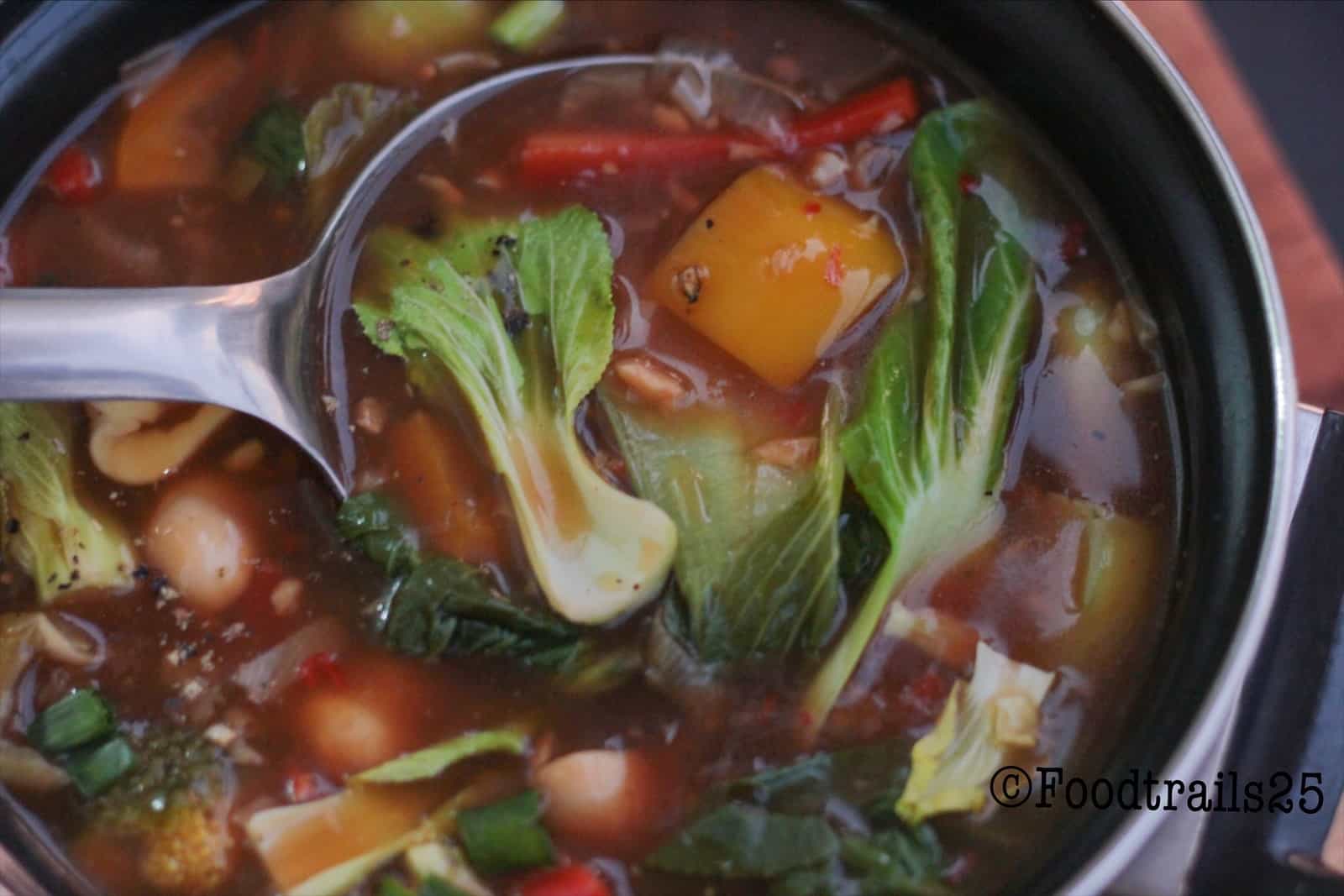 Vegetables in Hot Garlic Sauce