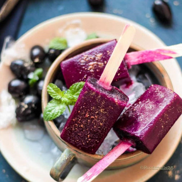 Black Plum Popsicles