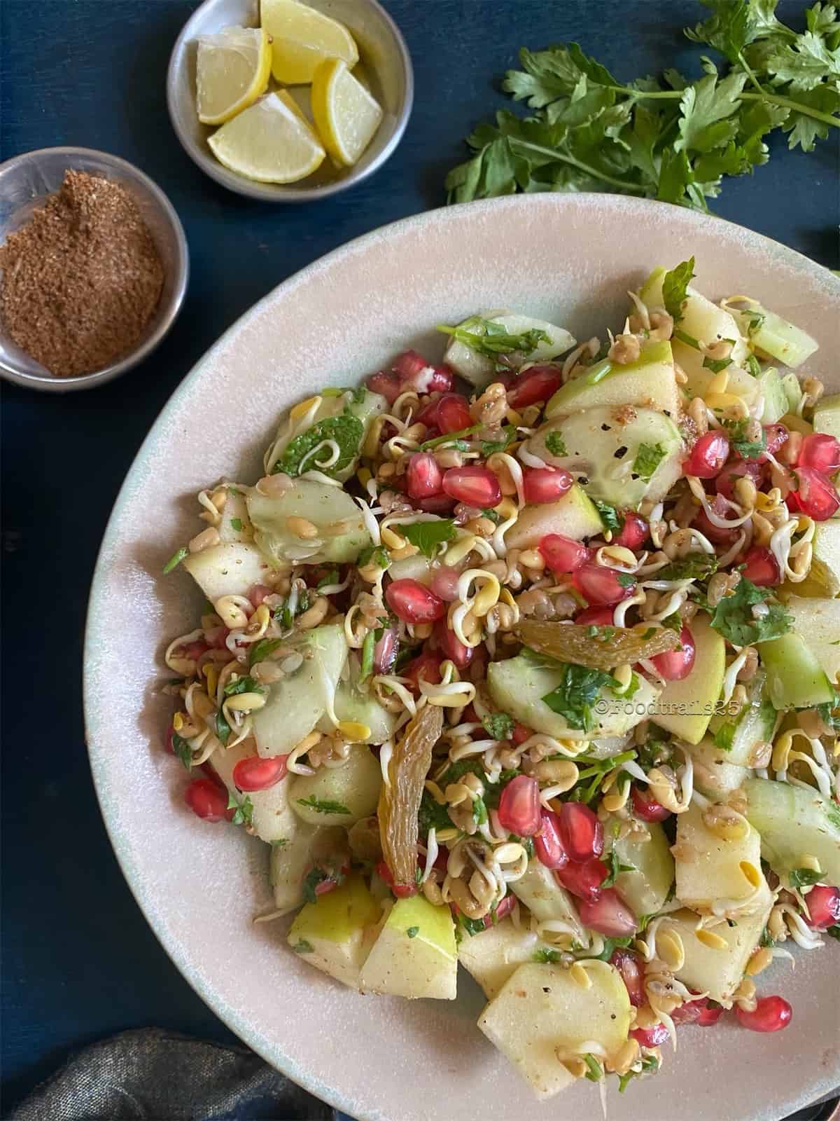 Fenugreek Sprouts Salad/ Methi Sprouts Salad