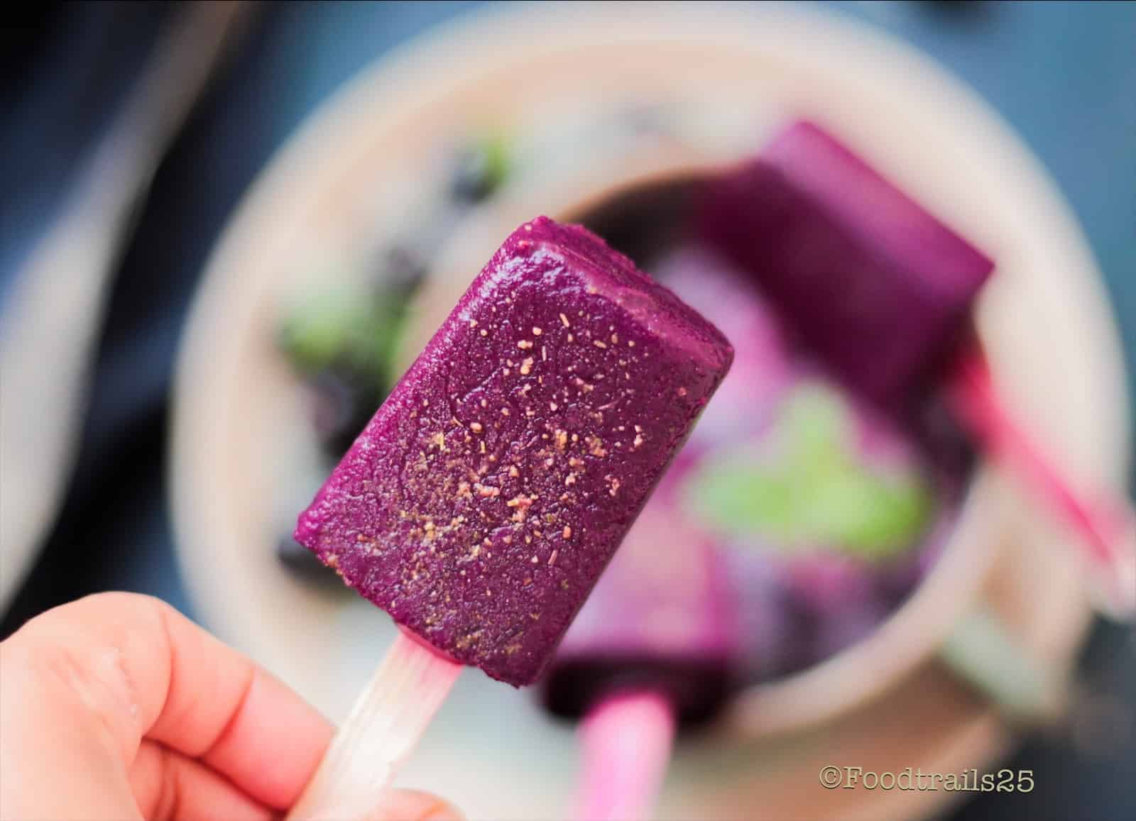 Jamun Popsicles