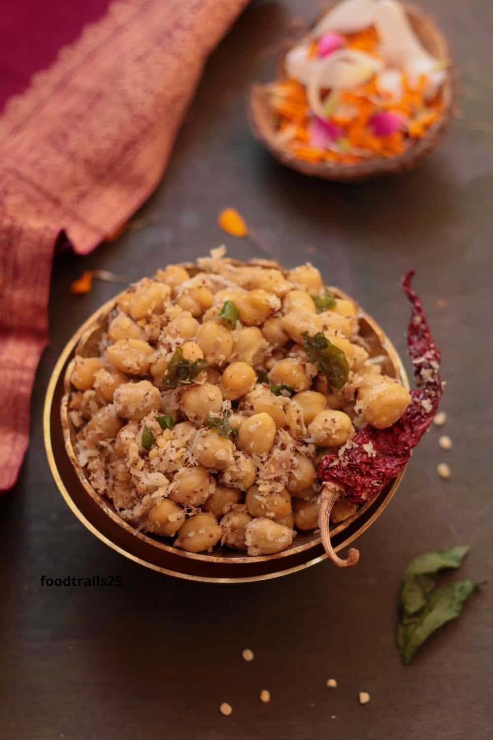 Chickpea Sundal- Pin