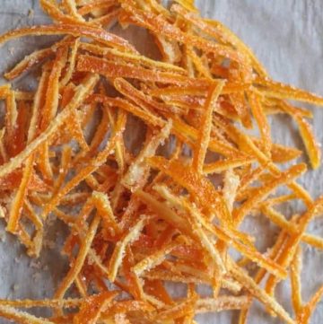 Candied Orange Peel