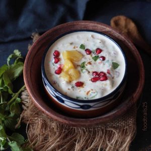 Pineapple Raita/Ananas Raita Recipe