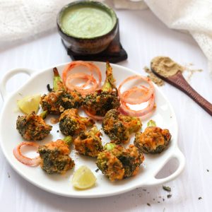 Air Fryer Malai Broccoli Tikka
