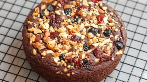 Eggless Fruit Cake - Cook With Manali
