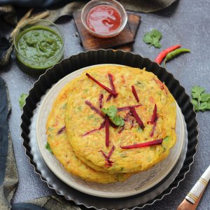 Moonglet recipe/How to make Moonglet/Vegan Omelette