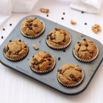 Sorghum/Jowar Banana Muffins