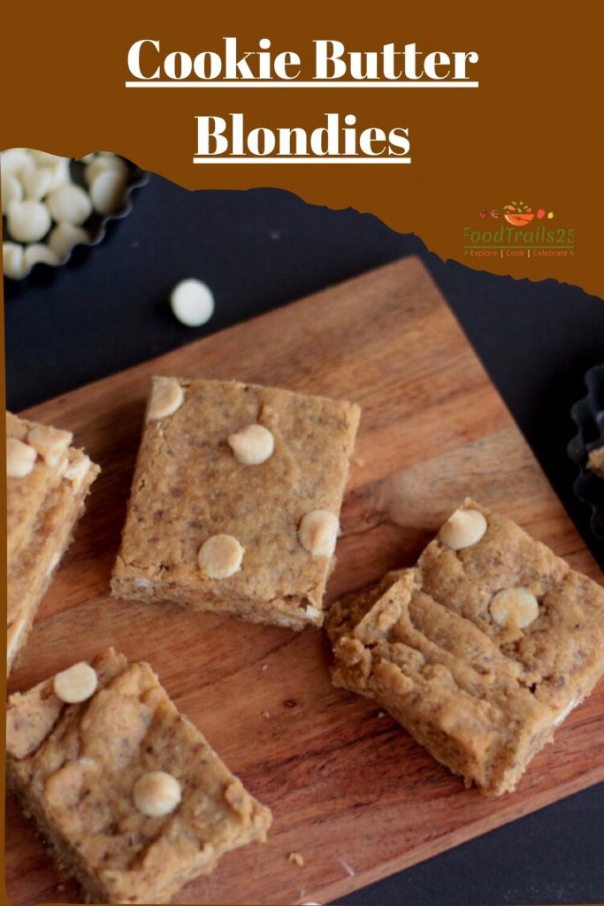 Biscoff Blondies/Cookie Butter Blondies