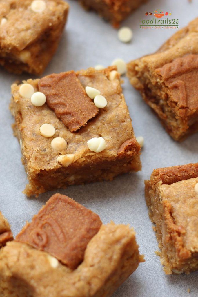 Biscoff Blondies