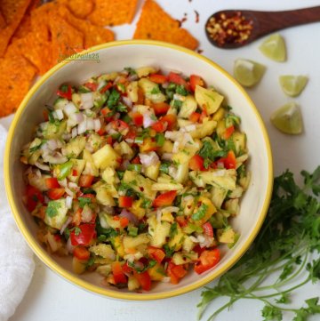 Fresh Pineapple Salsa recipe