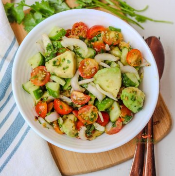 How to make Avocado Salad Recipe